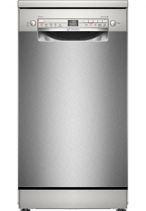 Bosch SPS2HKI02E Freestanding dishwasher 45 cm Brushed steel