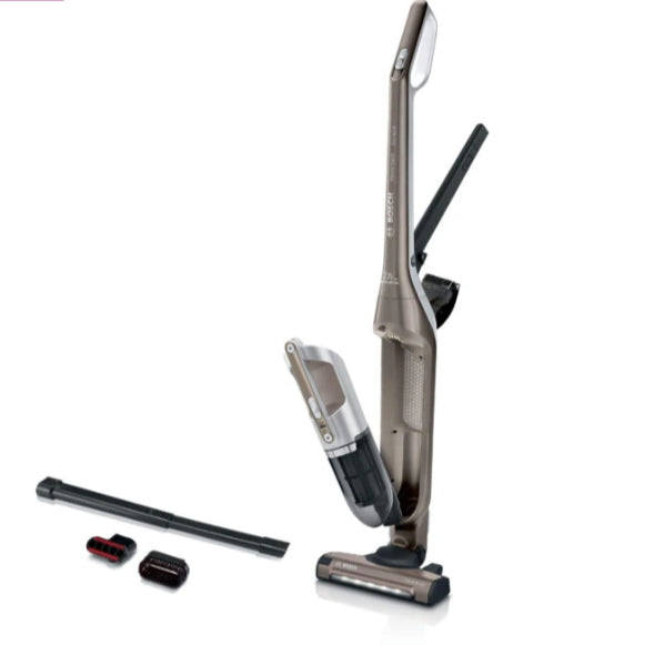 Bosch BBH3ALL23, Cordless Handstick Vacuum cleaner 2 in 1 Flexxo Gen2 23Vmax, Serie 4, built-in accessories, Brown