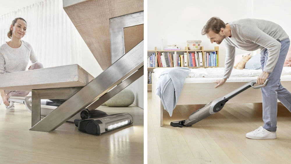 Bosch BBH3ALL23, Cordless Handstick Vacuum cleaner 2 in 1 Flexxo Gen2 23Vmax, Serie 4, built-in accessories, Brown