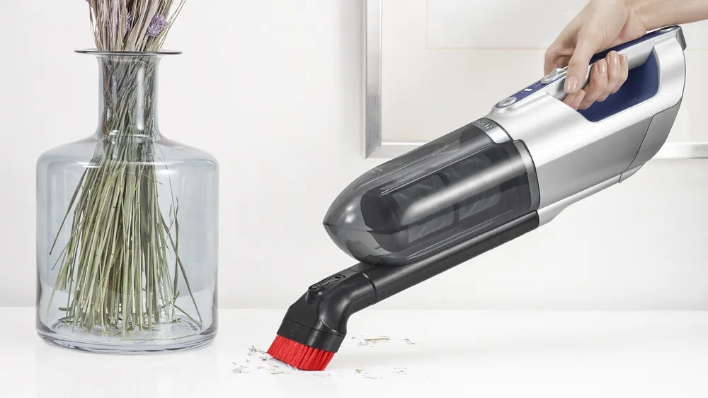 Bosch BBH3K2800, Cordless Handstick Vacuum cleaner 2 in 1 Flexxo Gen2, Serie 4, 28V, 82 dB(A), AllFloor Power Brush with LEDs, built-in accessories, Blue