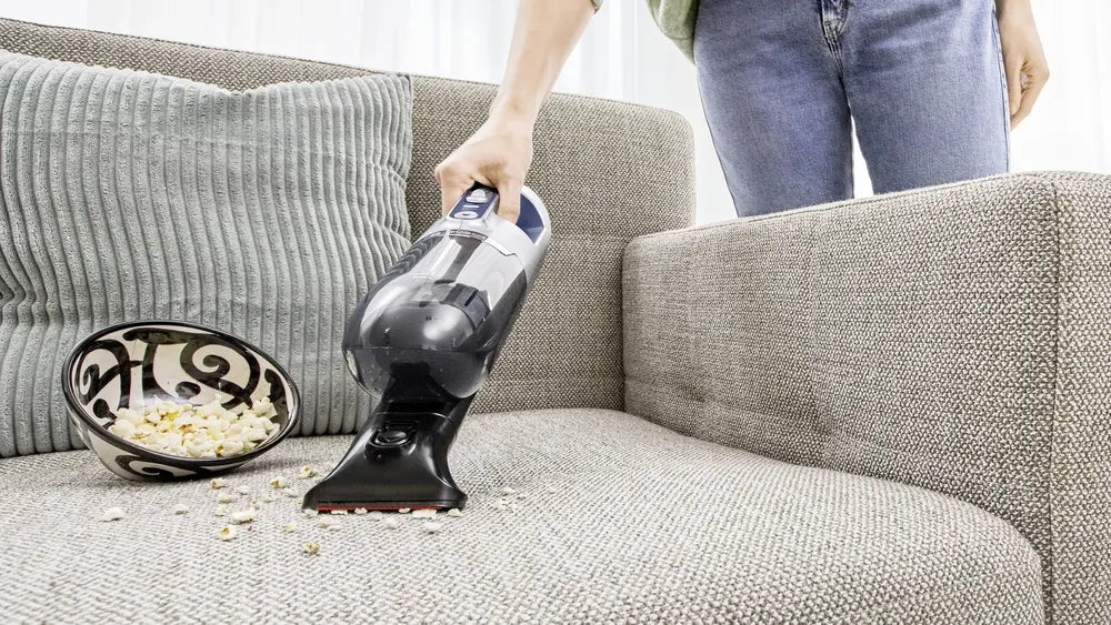 Bosch BBH3K2800, Cordless Handstick Vacuum cleaner 2 in 1 Flexxo Gen2, Serie 4, 28V, 82 dB(A), AllFloor Power Brush with LEDs, built-in accessories, Blue