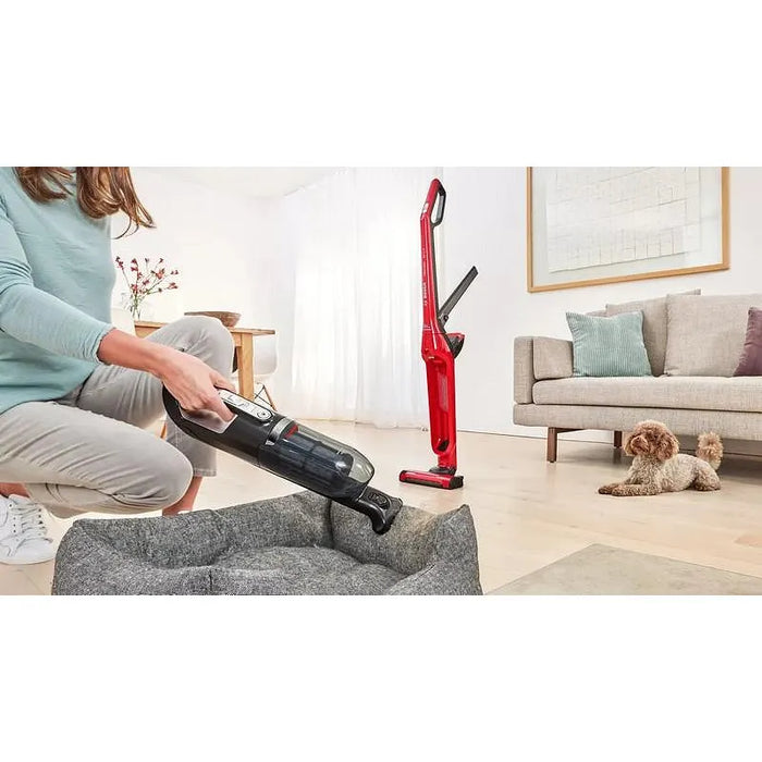 Battery vacuum cleaner BOSCH BBH3ZOO28 Flexxo Gen2 28Vmax ProAnimal Red