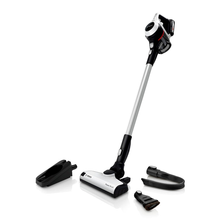 Bosch Serie 6 BCS61113 stick vacuum/electric broom Battery Dry Hygiene Filter Bagless 0.3 L Black, White 2.5 Ah
