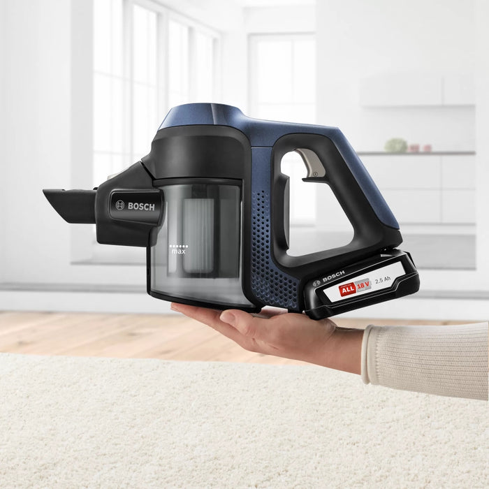 Bosch Serie 6 BCS611P4A stick vacuum/electric broom Battery Dry Hygiene Filter Bagless 0.3 L Black 2.5 Ah