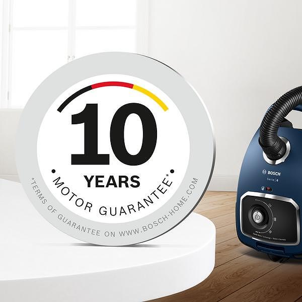 Bosch BGB6X300 Series 6, Vacuum cleaner with bag, 4l, Blue