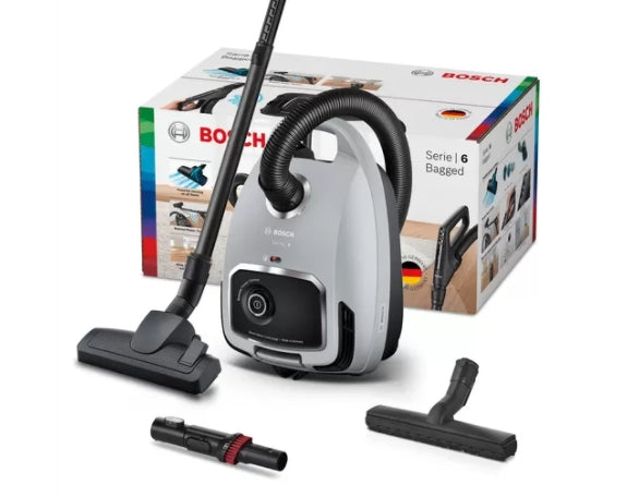 Bagged Vacuum Cleaner BOSCH BGB6X330 Black Grey 600 W