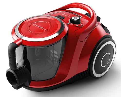 Bosch BGC41Q69  Vacuum Cleaner, Bagless type,  69 dB(A), SilenceSoundSystem, Series 6, red/black