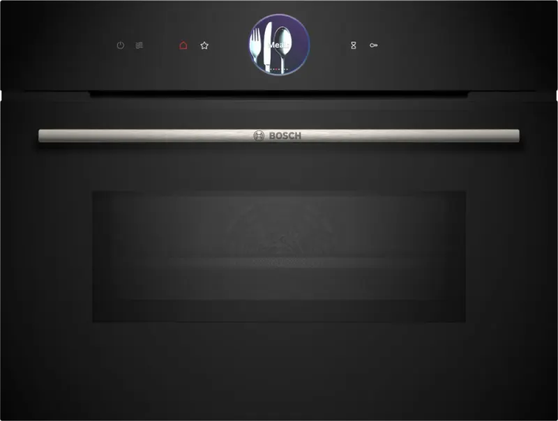 Bosch CMG7361B1 SER8 Compact combi microwave oven, EcoClean back, 20 HM, TFT-touchdisplay