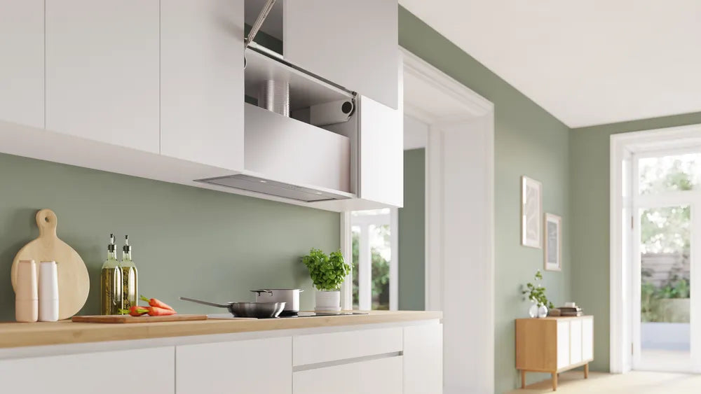 Built-in hood BOSCH DLN87AC50 stainless steel. 86 cm