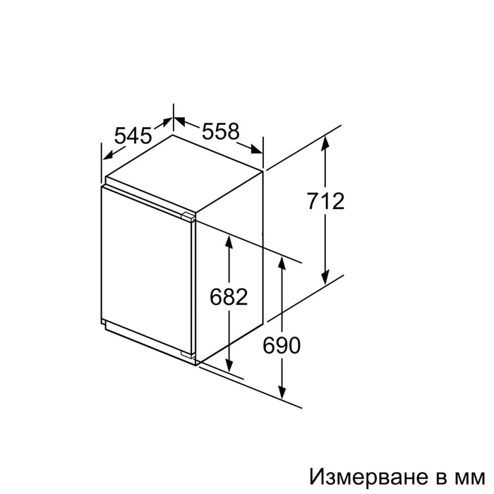 Built-in freezer BOSCH GIV11AFE0