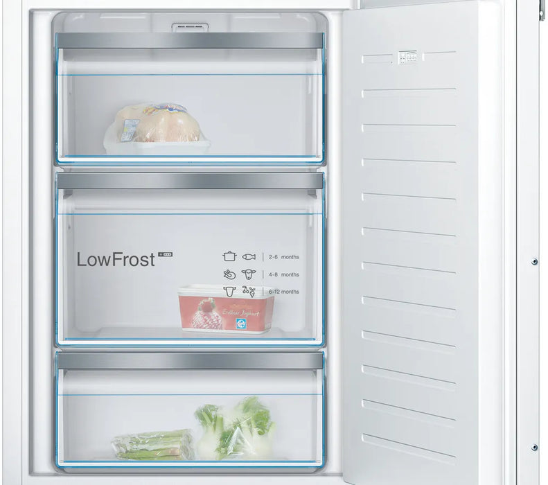Bosch GIV21AFE0 SER6 BI freezer LowFrost, E, 87,4cm, 97l, 36dB, 3 drawers (1 BigBox), LED control, flush-folding