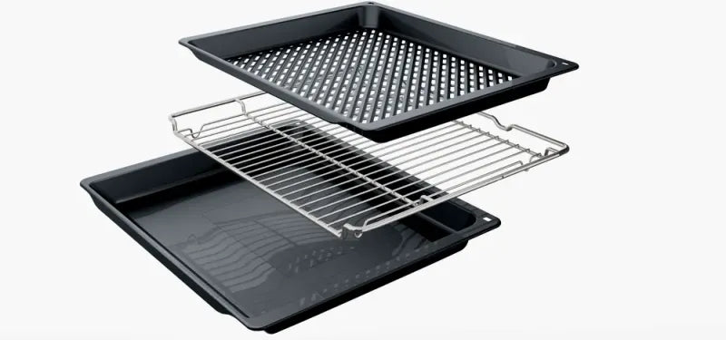 Built-in oven BOSCH HBG536ES4, 71 l, EcoClean Direct Plus, Hydrolytic