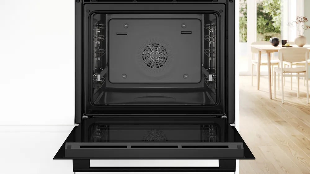 Bosch HBG539EB3 SER6, Oven A+, ecoClean back+Hydro, 14 HM, AutoPilot 40, 1 lvl rail, TFT Display, SoftClose&SoftOpen, AirFry tray, black