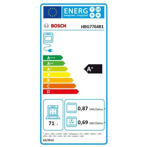 Built-in oven BOSCH HBG7764B1