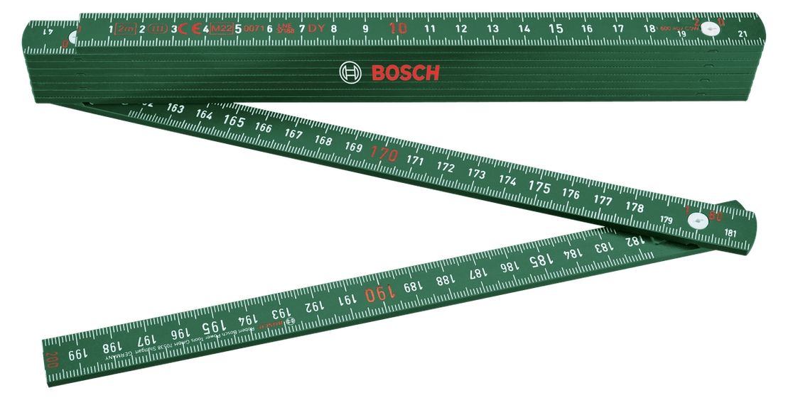 CARPENTER'S MEASUREMENT METER 2M BOSCH