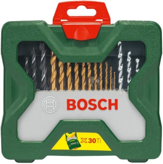 DRILL AND BITS SET BOSCH X-LINE TITANIUM 30 PCS