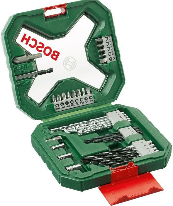 BOSCH X-LINE BITS AND DRILL SET