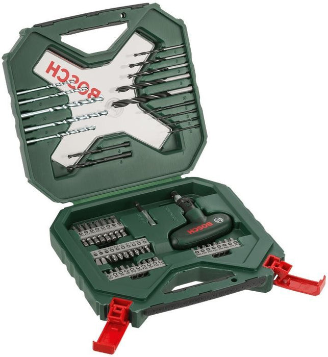 DRILL AND BIT SET BOSCH X-LINE 54 PCS