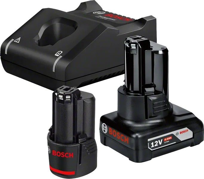 Camera Batteries BOSCH Starterset Batteries 1x2.0Ah 1x4.0Ah