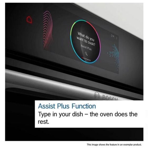 Built-in oven HNG978QB1, 67 l, with steam function and microwave oven 800 W, pyrolysis