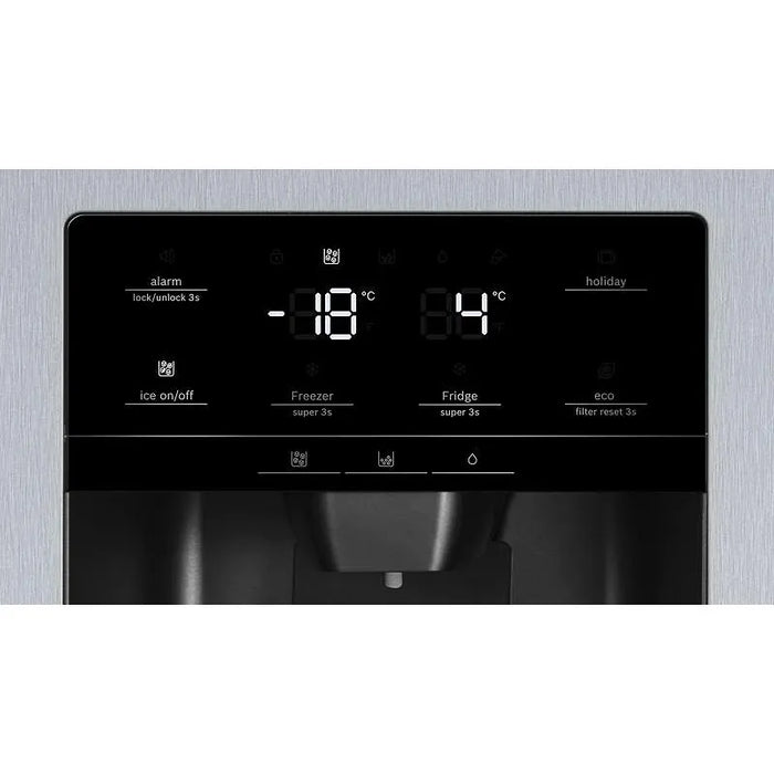 Refrigerator with freezer BOSCH Side by Side KAG93AIEP