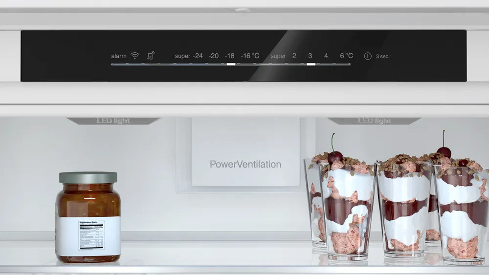 Built-in refrigerator BOSCH KBN96ADD0, 382 l, NoFrost, 193.5 x 70.8 cm