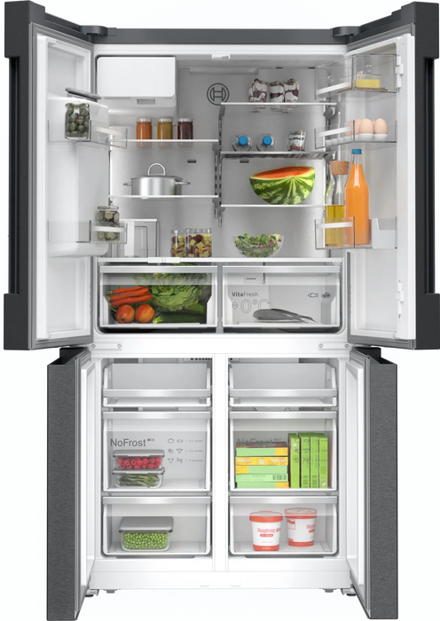 Refrigerator with freezer BOSCH KFI96AXEA, 574 l, NoFrost, 183 x 90.5 cm