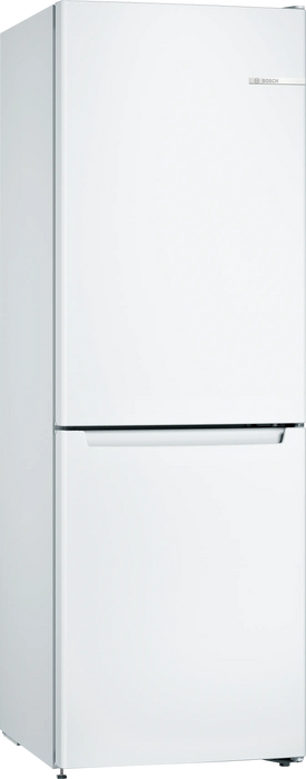 Bosch KGN33NWEB, SER2, FS fridge-freezer NoFrost, E, 176/60/66cm, 282l(193+89), 42dB(D), MultiBox, white, HolidayMode