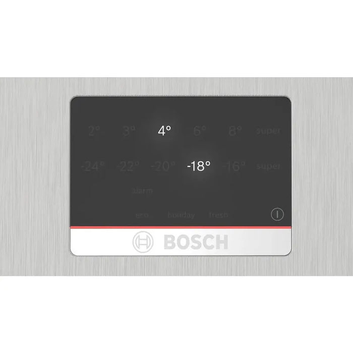 Refrigerator with freezer BOSCH KGN397LDF, 363 l, NoFrost, 203 cm