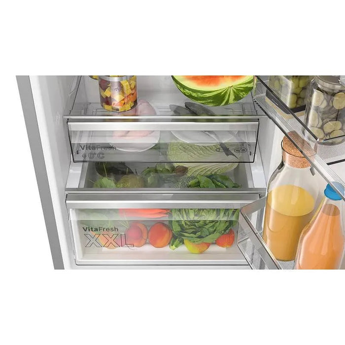 Refrigerator with freezer BOSCH KGN39LBCF
