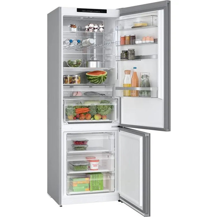 Refrigerator with freezer BOSCH KGN49LBCF