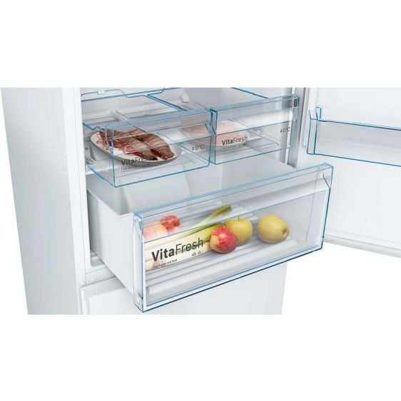 Refrigerator with freezer BOSCH KGN49XWEA