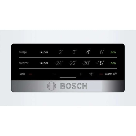 Refrigerator with freezer BOSCH KGN49XWEA