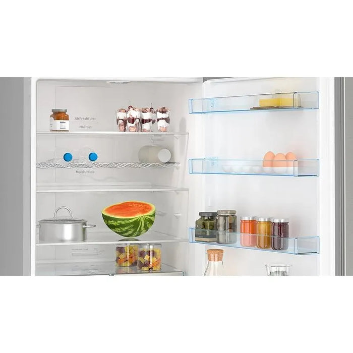 Bosch KGN56XIDR SER4; Free-standing fridge-freezer NoFrost, D, 193/70/80cm, 508l(400+108), 39dB, VitaFresh, PerfectFit, Stainless steel