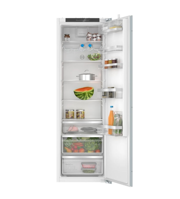 Bosch KIR81ADC0 SER6, BI fridge, C, 177,2cm, 310l, 34dB(B), IC, VitaFresh,  1 VitaFresh 0°, MultiBox XXL, bottle rack, fan, display, SoftClose, flush-folding
