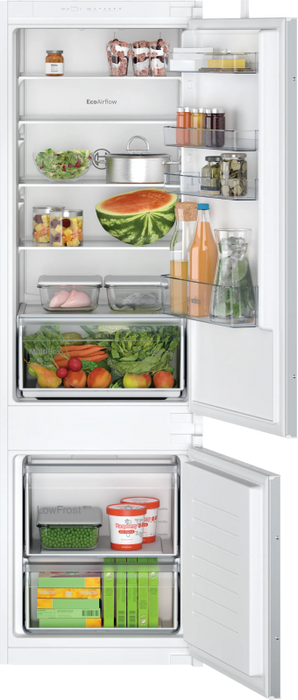 Built-in refrigerator BOSCH KIV87NSE0, 270 l, 177.2 cm