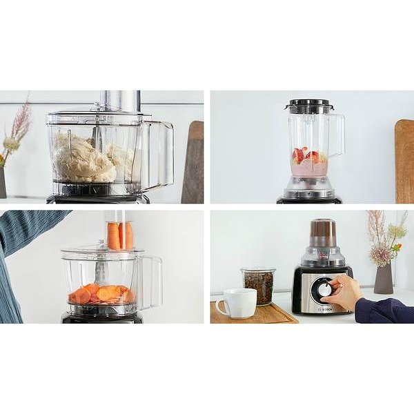 Bosch MCM3501M Food Processor + Baby Chef Recipe Book