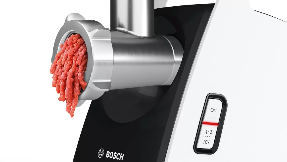 Meat grinder BOSCH COMPACT POWER MFW3X15B 2000 W, WHITE 2.50 kg/min