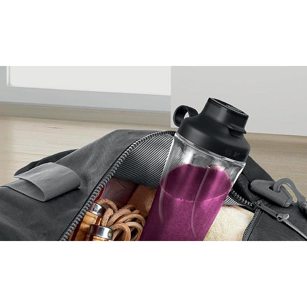 Bosch MMB2111S, Blender VitaPower Series 2, 0,6 L, 450 W, ToGo bottle from Tritan, Grey