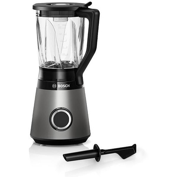 Bosch MMB6172S Series 4, VitaPower Blender, 1200 W, Glass ThermoSafe jug 1.5 l, Two speed settings and pulse function, ProEdge stainless steel blades made in Solingen, Silver