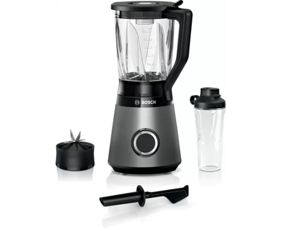 Bosch MMB6174S mixer Stand mixer 1200 W Black, Metallic, Transparent