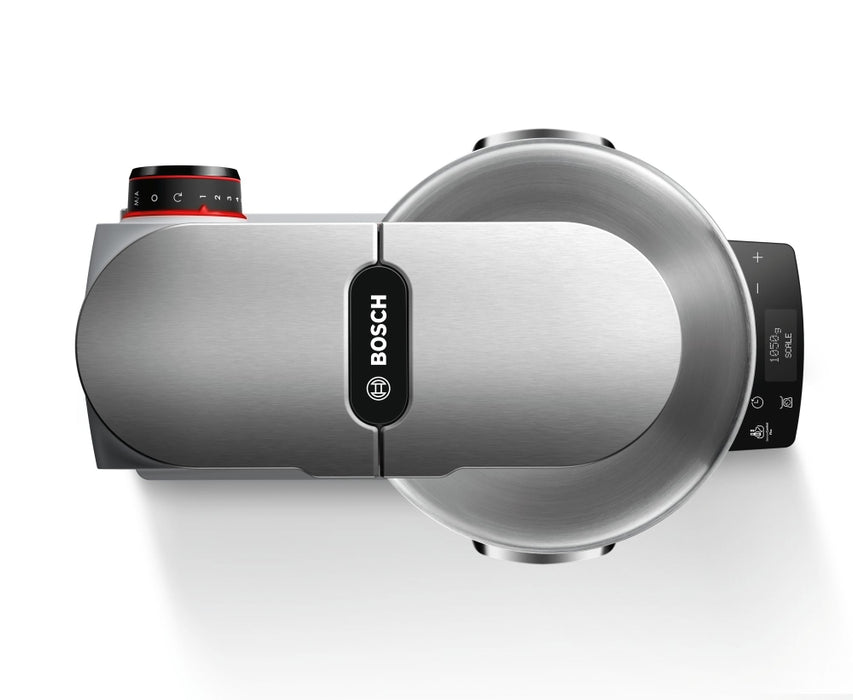 Food processor with scale BOSCH SERIES 8 OPTIMUM MUM9BX5S22, 1500 W, 7 SPEEDS 1500 W, STAINLESS STEEL