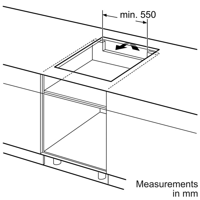 Built-in hob BOSCH PIX631HC1E