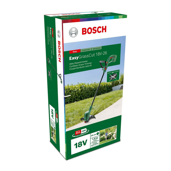 Edge cutter BOSCH EasyGrassCut 18V-26 2,5 Ah