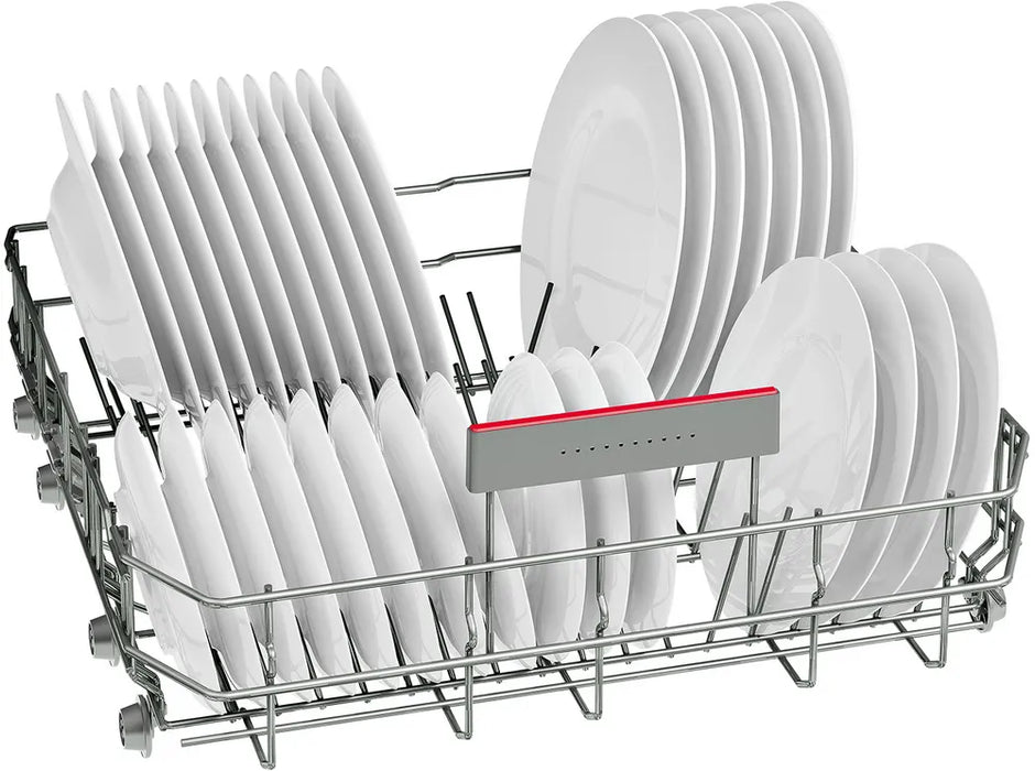Bosch SMH4HVX14E, SER4, Dishwasher fully integrated, C, Polinox, 9,0l, 14ps, 6p/5o, 46dB(C), Silence 45dB, 3rd drawer, VarioHinge+, Rackmatic, HC