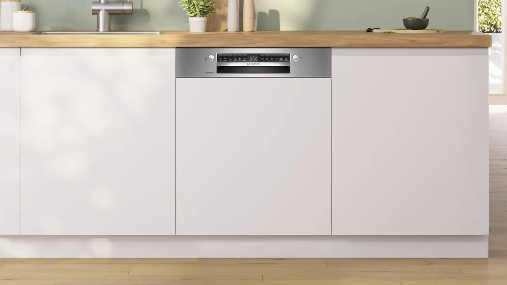 Bosch SMI4ECS31E SER4 Semi-integrated dishwasher, A,  9,0l, 14ps, 42dB(B), VarioDrawer Pro, Rackmatic, HC