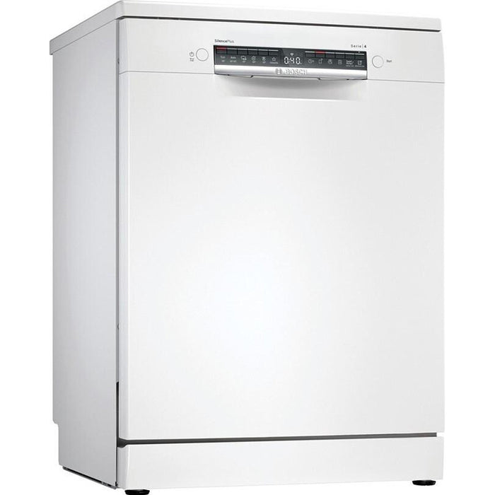 Bosch SMS4EMW06E SER4 Free-standing dishwasher, B, EcoDrying, 9,0l, 14ps, 6p/5o, 42dB(B), Silence 41dB, 3rd drawer, Rackmatic, white, HC