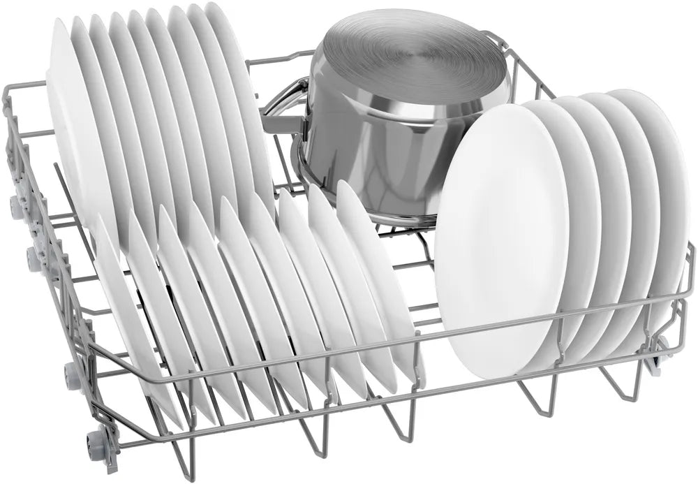 Bosch SMV2HVX06E, SER2, Dishwasher fully integrated, C, Polinox, 9,0l, 14ps, 6p/5o, 46dB(C), 3rd drawer, Rackmatic, HC