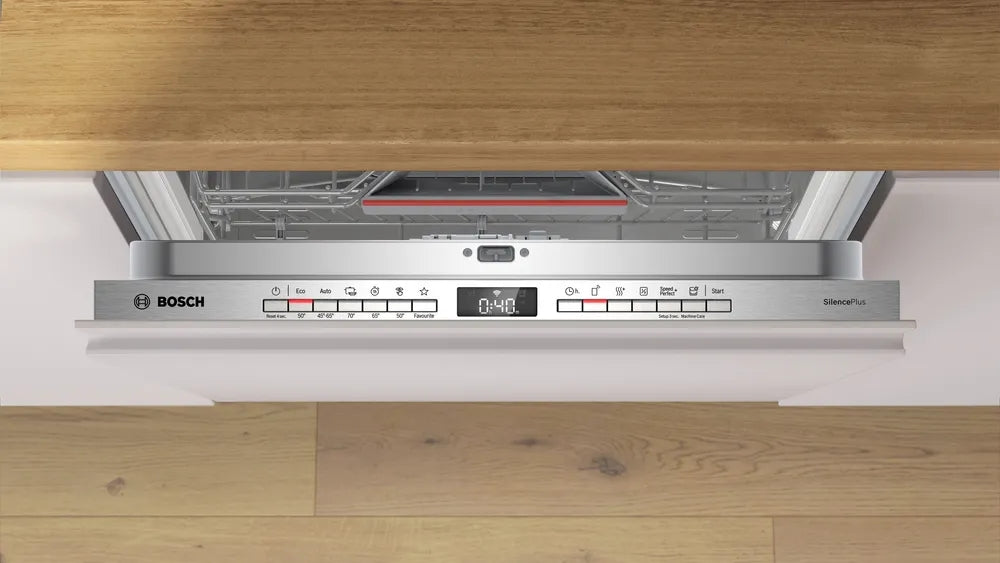 Built-in dishwasher BOSCH SMV4HCX07E, 60 cm. 14 place settings