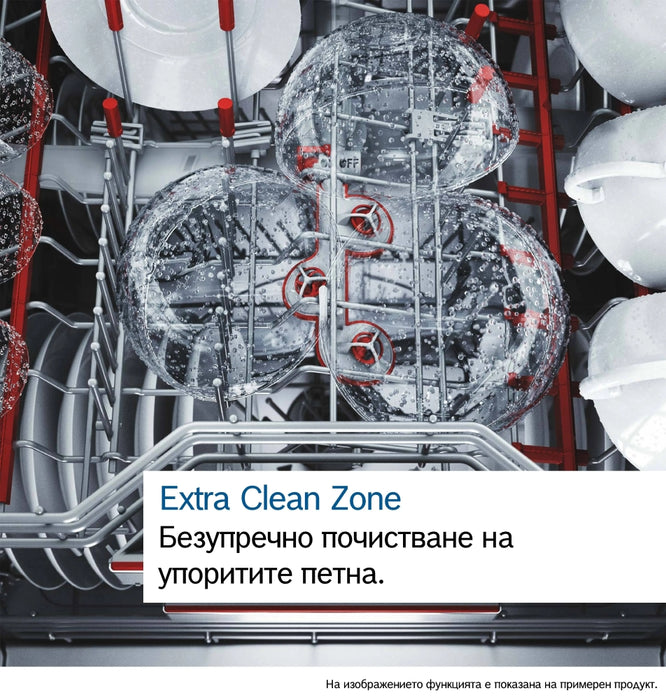 Bosch SMV6ECX20E, SER6, Dishwasher fully integrated, A, EfficientDry, 9,0l, 14ps, 7p/5o, 42dB(B), Silence 41dB, 3rd drawer, Extra Clean Zone, TimeLight, display, HC, interior light